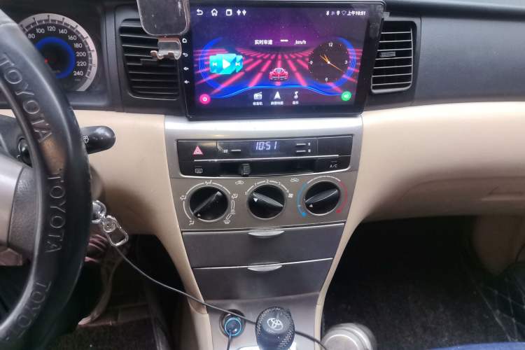 Used Toyota Corolla EX 2013 1.6L Automatic Luxury Edition Audio And AC Panel