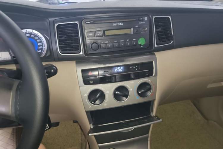 Used Toyota Corolla EX 2013 1.6L Manual Excellence Edition Audio And AC Panel