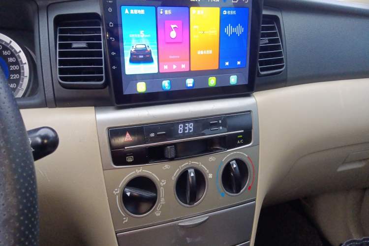 Used Toyota Corolla EX 2013 1.6L Automatic Excellence Edition Audio And AC Panel