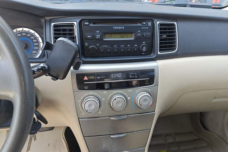 Used Toyota Corolla EX 2013 1.6L Automatic Luxury Edition Audio And AC Panel