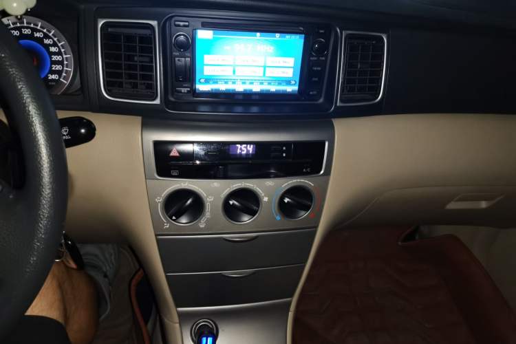 Used Toyota Corolla EX 2013 1.6L Manual Excellence Edition Audio And AC Panel