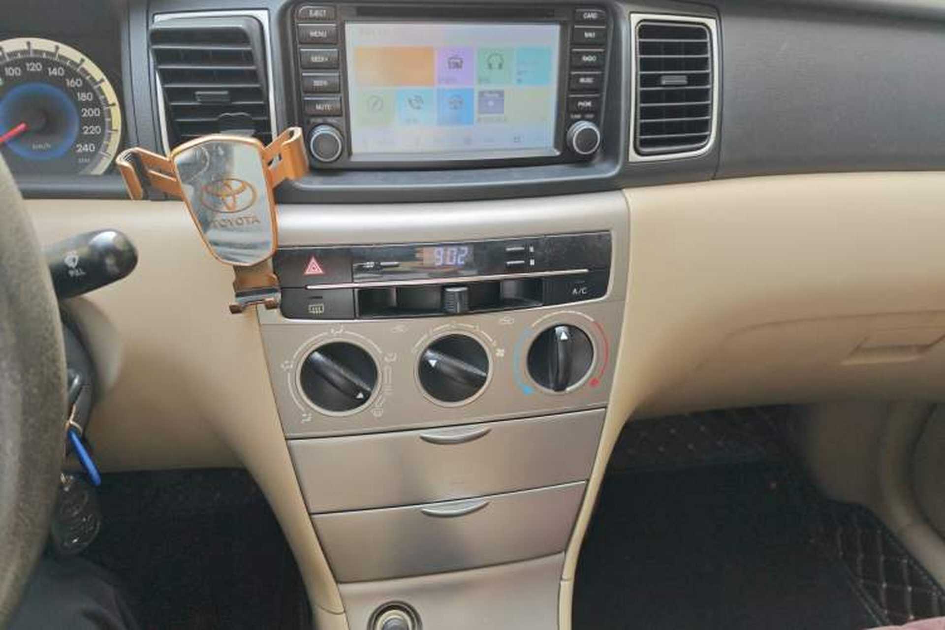 Used Toyota Corolla EX 2013 1.6L Automatic Excellence Edition Audio And AC Panel
