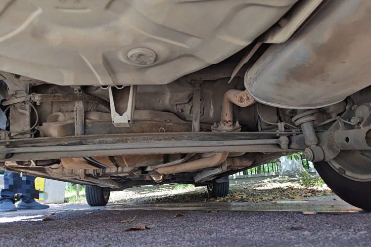 Used Toyota Corolla EX 2013 1.6L Manual Excellence Edition Chassis Rear