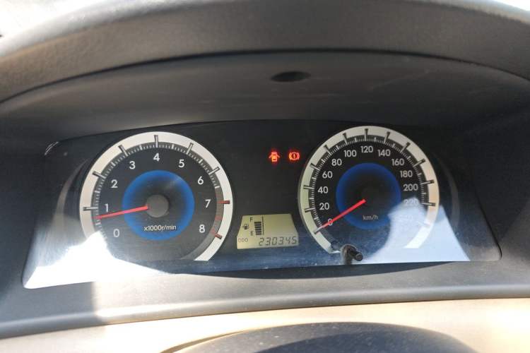 Used Toyota Corolla EX 2013 1.6L Manual Excellence Edition Instrument Cluster