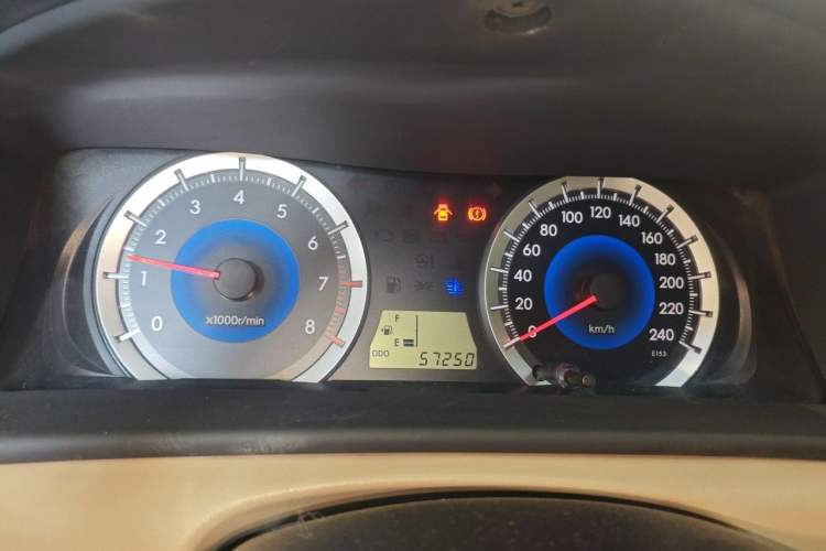 Used Toyota Corolla EX 2013 1.6L Manual Excellence Edition Instrument Cluster