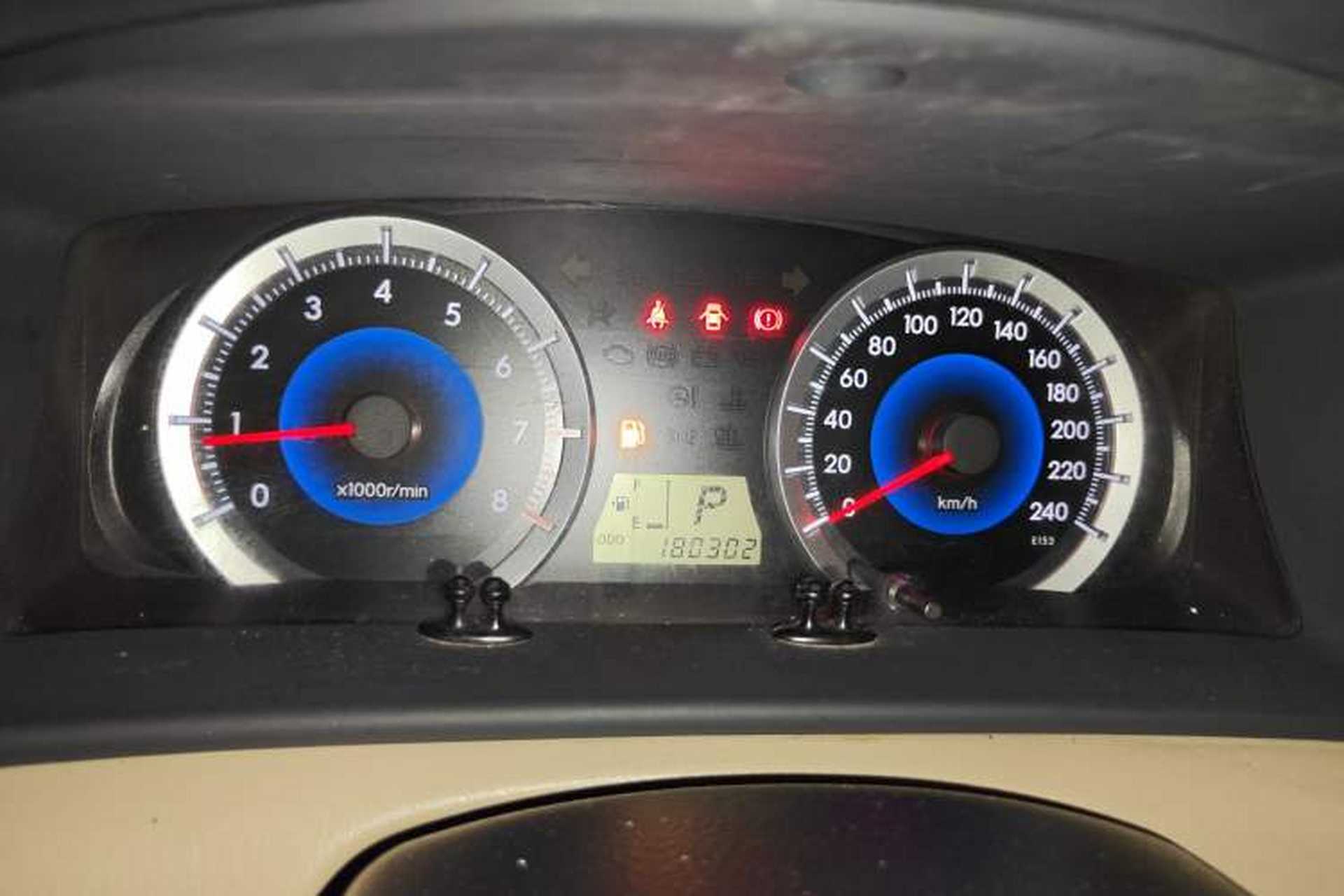 Used Toyota Corolla EX 2013 1.6L Automatic Luxury Edition Instrument Cluster