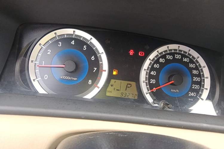 Used Toyota Corolla EX 2013 1.6L Automatic Luxury Edition Instrument Cluster