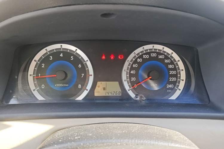 Used Toyota Corolla EX 2013 1.6L Manual Excellence Edition Odometer Close Up