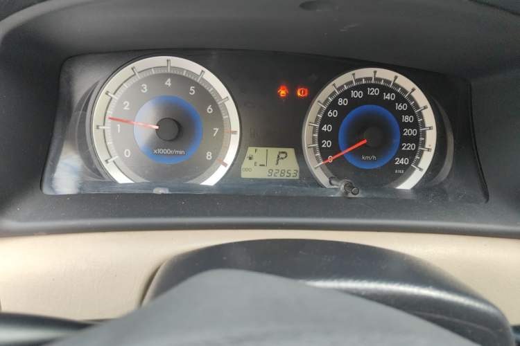Used Toyota Corolla EX 2013 1.6L Automatic Excellence Edition Odometer Close Up
