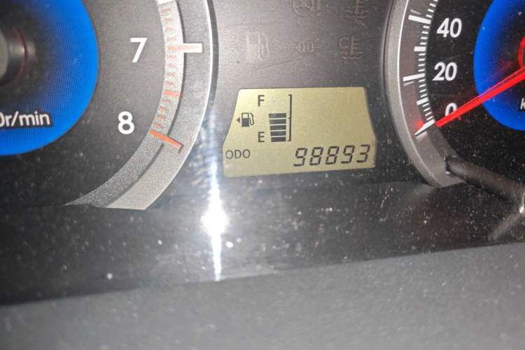 Used Toyota Corolla EX 2013 1.6L Manual Excellence Edition Odometer Close Up