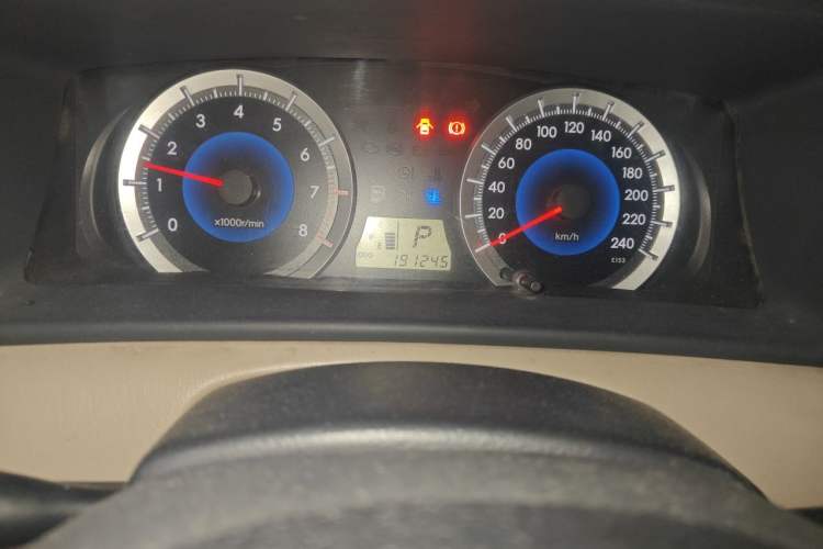 Used Toyota Corolla EX 2013 1.6L Automatic Excellence Edition Odometer Close Up