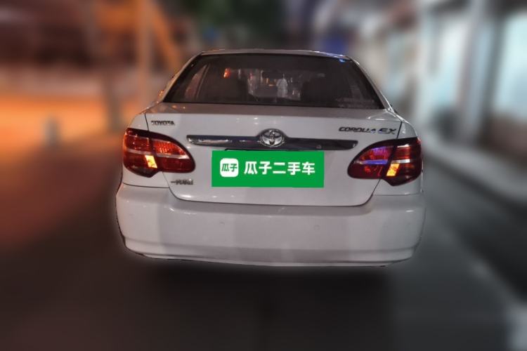 Used Toyota Corolla EX 2013 1.6L Automatic Excellence Edition Rear