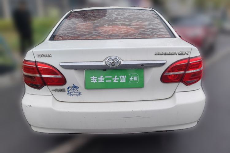 Used Toyota Corolla EX 2013 1.6L Manual Luxury Edition Rear