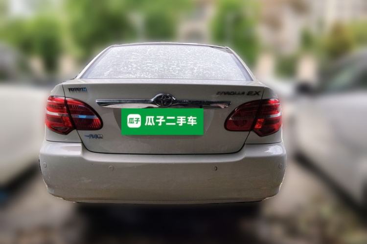 Used Toyota Corolla EX 2013 1.6L Automatic Luxury Edition Rear