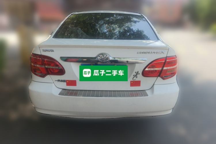 Used Toyota Corolla EX 2013 1.6L Manual Luxury Edition Rear