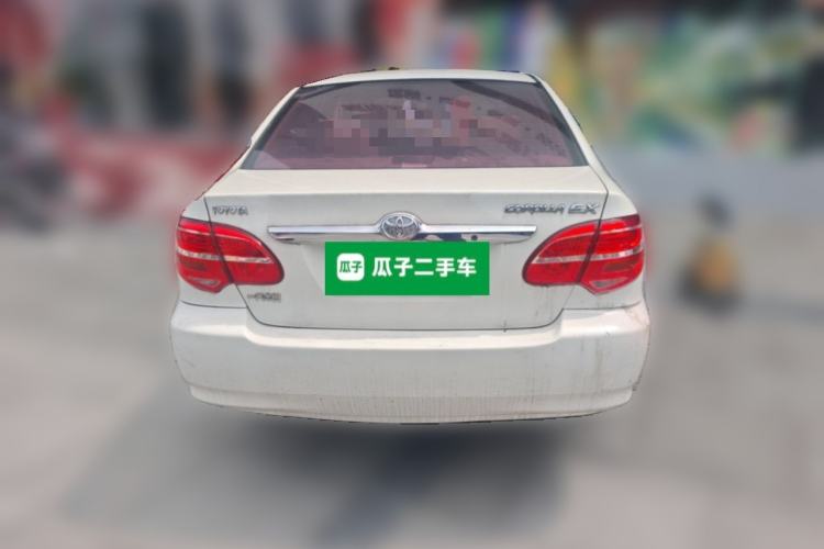 Used Toyota Corolla EX 2013 1.6L Manual Excellence Edition Rear