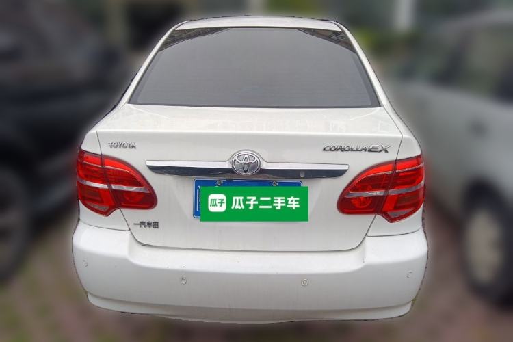 Used Toyota Corolla EX 2013 1.6L Automatic Excellence Edition Rear