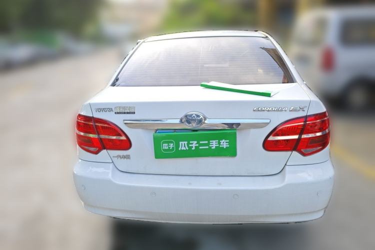 Used Toyota Corolla EX 2013 1.6L Automatic Excellence Edition Rear