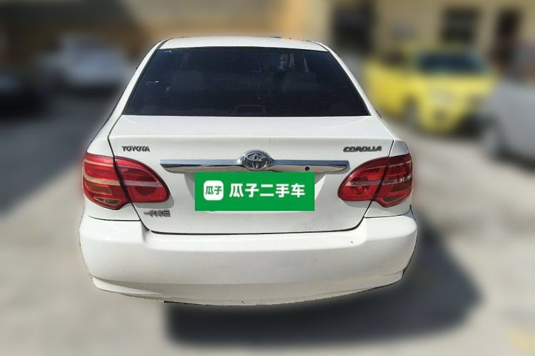 Used Toyota Corolla EX 2013 1.6L Manual Luxury Edition Rear