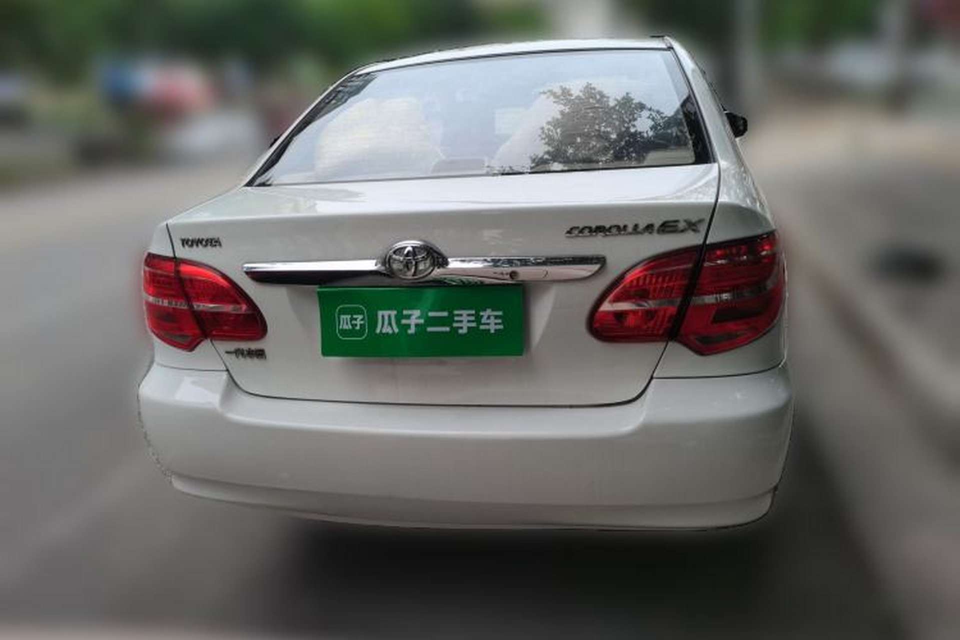 Used Toyota Corolla EX 2013 1.6L Automatic Luxury Edition Rear