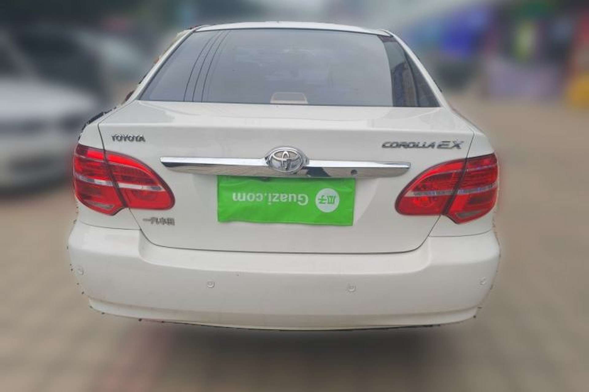 Used Toyota Corolla EX 2013 1.6L Automatic Luxury Edition Rear