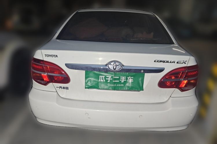 Used Toyota Corolla EX 2013 1.6L Automatic Luxury Edition Rear