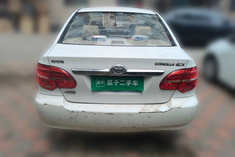 Used Toyota Corolla EX 2013 1.6L Manual Luxury Edition Rear