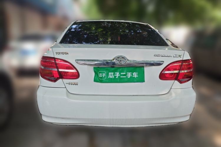 Used Toyota Corolla EX 2013 1.6L Manual Excellence Edition Rear