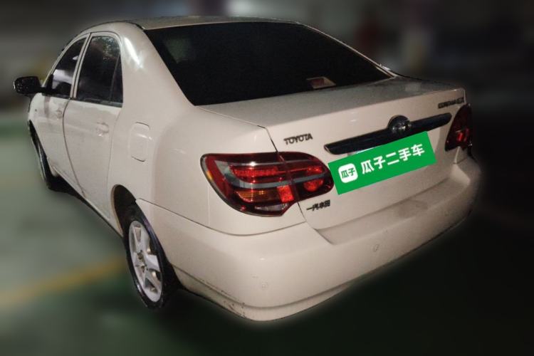 Used Toyota Corolla EX 2013 1.6L Automatic Excellence Edition Rear Left 45 Deg