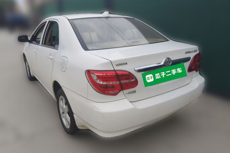 Used Toyota Corolla EX 2013 1.6L Automatic Excellence Edition Rear Left 45 Deg