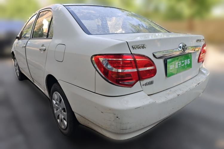 Used Toyota Corolla EX 2013 1.6L Manual Excellence Edition Rear Left 45 Deg