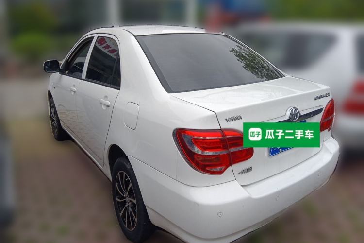 Used Toyota Corolla EX 2013 1.6L Automatic Excellence Edition Rear Left 45 Deg