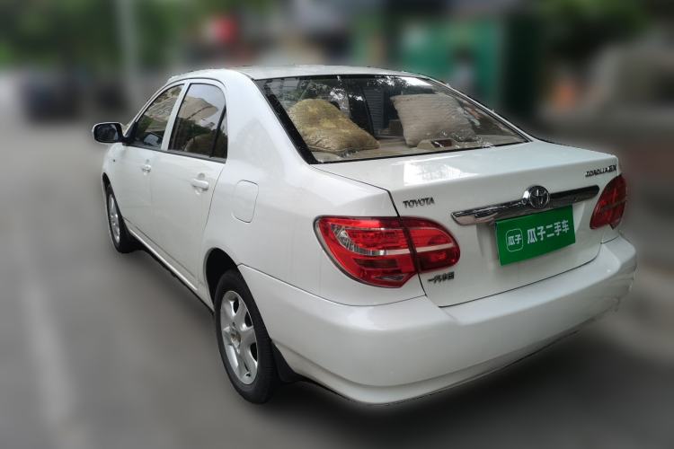Used Toyota Corolla EX 2013 1.6L Automatic Luxury Edition Rear Left 45 Deg