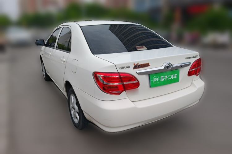 Used Toyota Corolla EX 2013 1.6L Automatic Excellence Edition Rear Left 45 Deg
