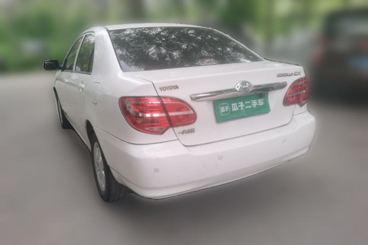 Used Toyota Corolla EX 2013 1.6L Automatic Luxury Edition Rear Left 45 Deg