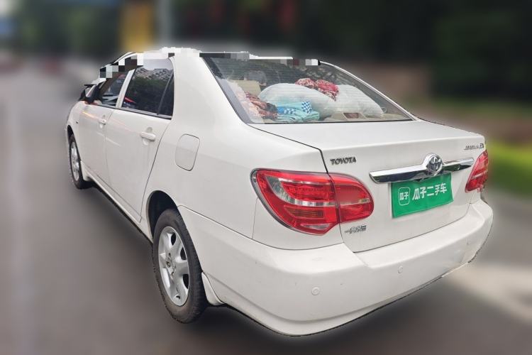 Used Toyota Corolla EX 2013 1.6L Automatic Luxury Edition Rear Left 45 Deg