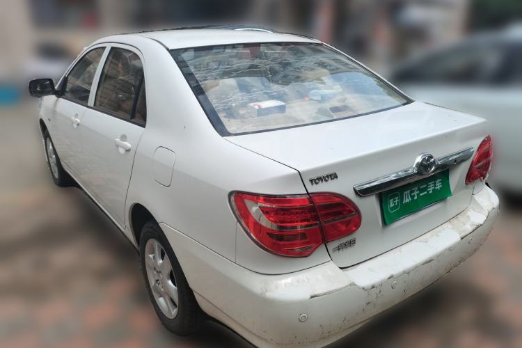 Used Toyota Corolla EX 2013 1.6L Manual Luxury Edition Rear Left 45 Deg
