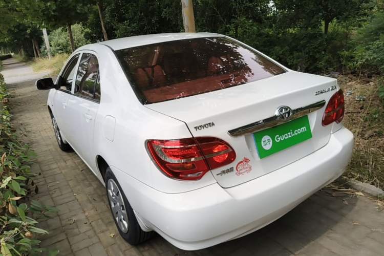 Used Toyota Corolla EX 2013 1.6L Automatic Excellence Edition Rear Left 45 Deg