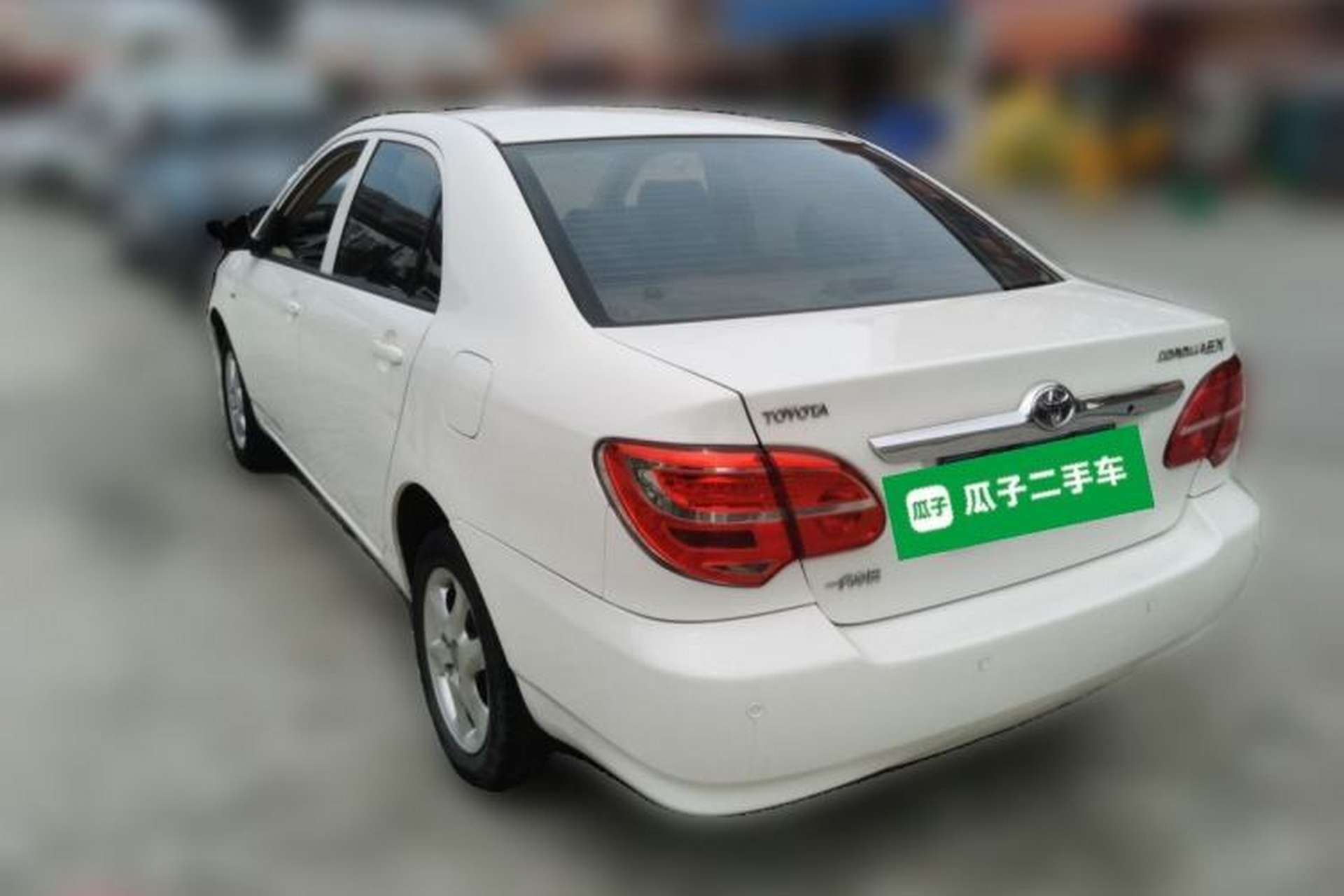 Used Toyota Corolla EX 2013 1.6L Automatic Excellence Edition Rear Left 45 Deg