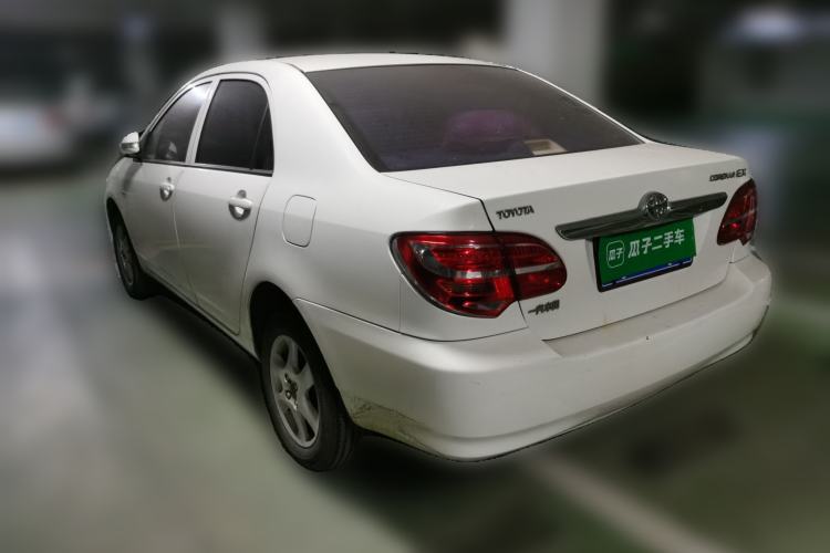 Used Toyota Corolla EX 2013 1.6L Automatic Excellence Edition Rear Left 45 Deg
