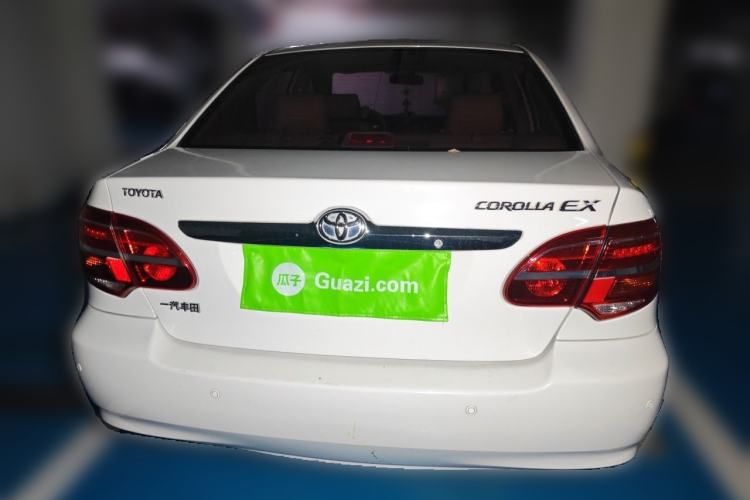 Used Toyota Corolla EX 2013 1.6L Manual Excellence Edition Rear