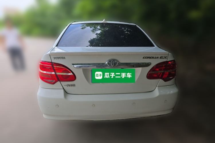 Used Toyota Corolla EX 2013 1.6L Automatic Luxury Edition Rear