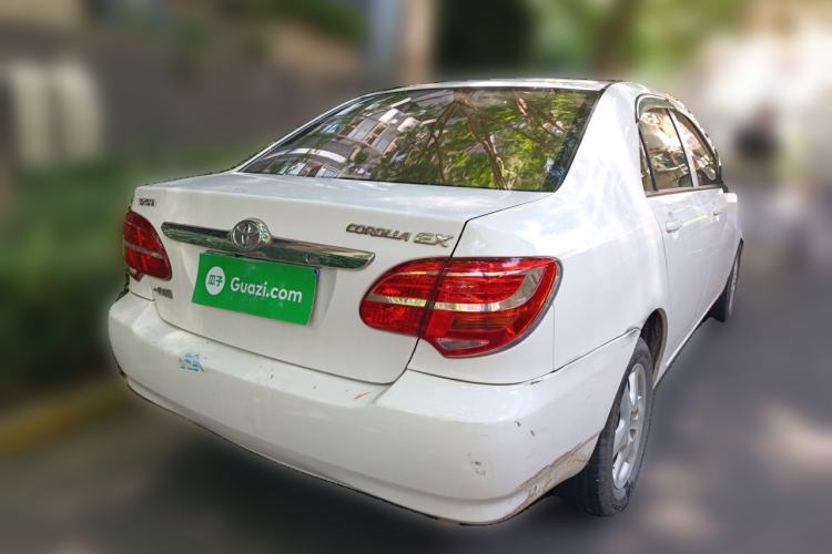 Used Toyota Corolla EX 2013 1.6L Automatic Excellence Edition Rear Right 45 Deg
