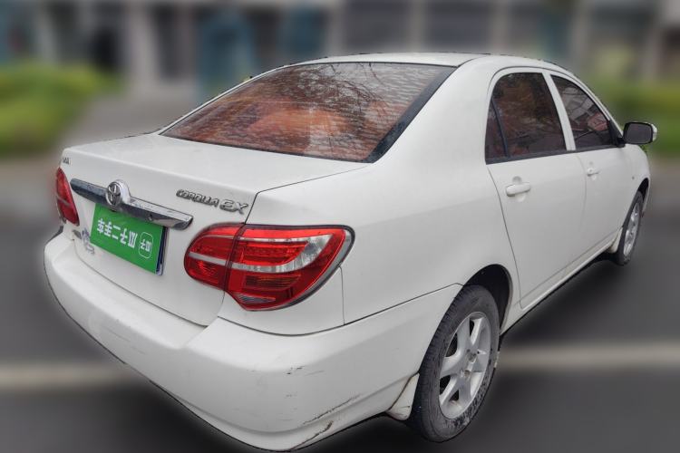 Used Toyota Corolla EX 2013 1.6L Manual Luxury Edition Rear Right 45 Deg