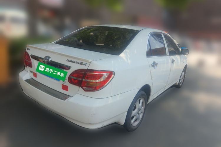 Used Toyota Corolla EX 2013 1.6L Manual Luxury Edition Rear Right 45 Deg