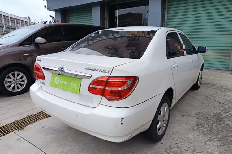 Used Toyota Corolla EX 2013 1.6L Automatic Excellence Edition Rear Right 45 Deg