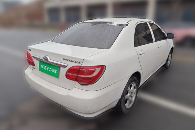 Used Toyota Corolla EX 2013 1.6L Manual Excellence Edition Rear Right 45 Deg