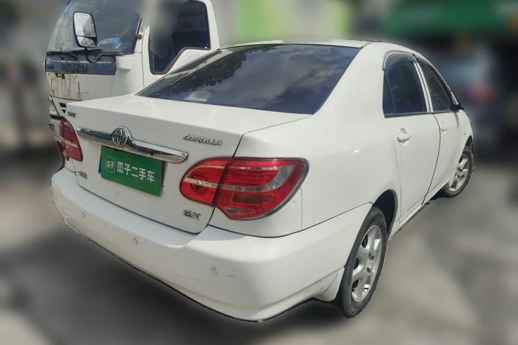 Used Toyota Corolla EX 2013 1.6L Automatic Excellence Edition Rear Right 45 Deg