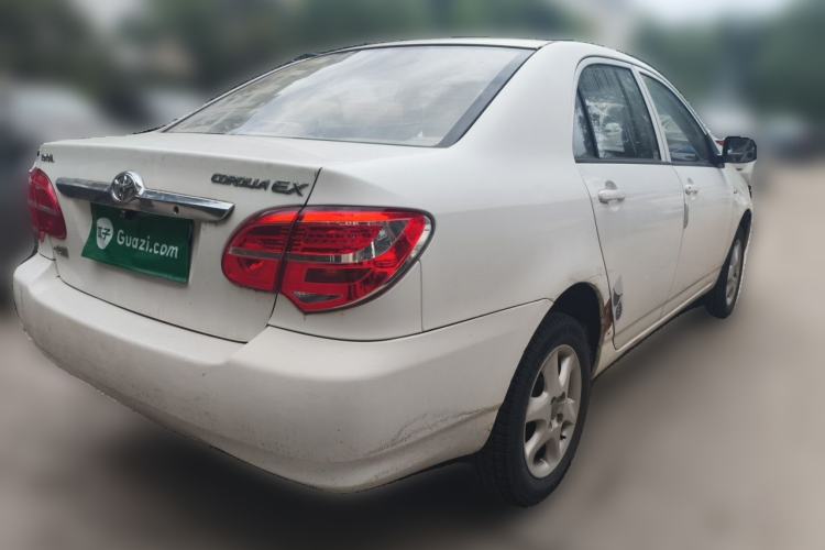 Used Toyota Corolla EX 2013 1.6L Automatic Excellence Edition Rear Right 45 Deg