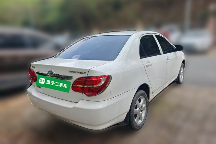 Used Toyota Corolla EX 2013 1.6L Automatic Excellence Edition Rear Right 45 Deg